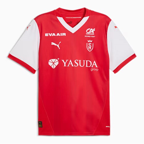 Tailandia Camiseta Stade Reims 1ª 2024-2025